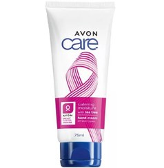 تصویر کرم مرطوب کننده دست Avon Calming Moisture حاوی عصاره چای سبز آون 75 میل 