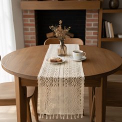 تصویر رانر بافت قلاب بافی 