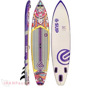 تصویر خرید اینترنتی پدل برد برند E-SUP مدل MOJITO 01 E-SUP MIJITO CIRCE INFLATABLE STAND UP PADDLE BOARD