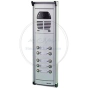 تصویر پنل آیفون تصویری ده واحدی سیماران مدل VFC10D فوژان Video door phone panel ten unit Simaran model VFC10D Fujan