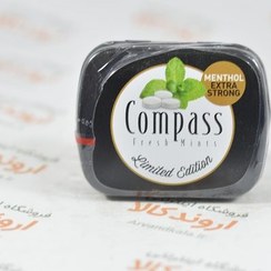 تصویر خوشبو کننده دهان کامپس با طعم نعنا تند بدون شکر (۱۴ گرم) compass ا compass compass