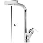 تصویر شیر ظرفشویی اسناپل مدل چهار حالته کد B 4-mode sink faucet