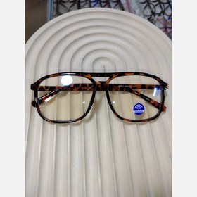 تصویر عینک بلوکات پلنگی کد B008 