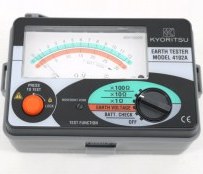 تصویر ارت تستر آنالوگ کیوریتسو مدل KYORITSU 4102A Kyoritsu 4102 Analog Earth Resistance & Voltage Tester