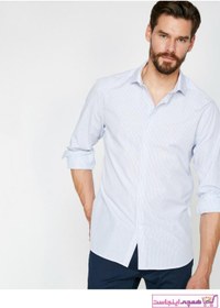 تصویر خرید انلاین پیراهن کلاسیک مردانه خاص برند کوتون رنگ لاجوردی کد ty6766944 