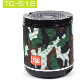 تصویر اسپیکر بلوتوثی رم و فلش خور T&G TG-518 T&G TG-518 Wireless Portable Speaker