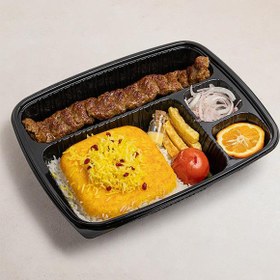 تصویر چلو کباب کوبیده 