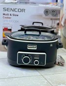 تصویر مولتی کوکر چندکاره سنکور مدل SPR6100BK Sencor Multi-function Multi-cooker Model SPR6100BK