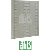 تصویر موزاییک پلیمری ریلی طوسی 40*40 