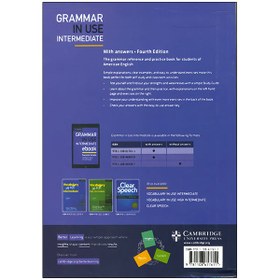 تصویر کتاب گرامر این یوز اینترمدیت ویرایش چهارم Grammar in Use Intermediate Fourth Edtion