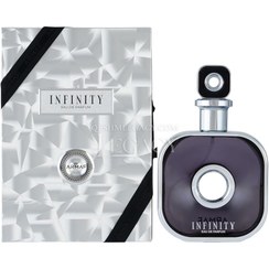 تصویر عطر ادوپرفیوم مردانه آرماف اینفینیتی سیلور حجم ۱۰۵ میلی لیتر خنک 
