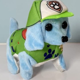 تصویر سگ باطری خور ابی کد 100122 