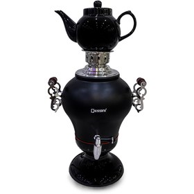 تصویر Dessini Electric Samovar Salovar3333Black Black/Silver Dessini Electric Samovar Salovar3333Black Black/Silver