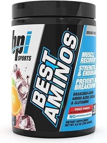 تصویر آمینو بست 250 گرم بی پی آی BPI Sports Best Aminos - BCAA Powder Post 250 g