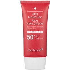تصویر کرم ضد آفتاب مرطوب کننده مدی کیوب SPF50 حجم ۵۰ میلی لیتر 