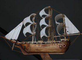 تصویر کشتی نوح چوبی 