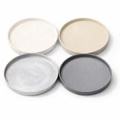 تصویر زیر گلدانی فلزی قطر 24 سانت - گالوانيزه 