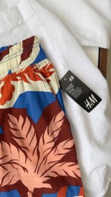 تصویر شلوار طرحدار اچ اند ام 18230 