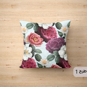 تصویر کوسن کد K15 گلدار