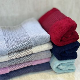 تصویر حوله دست و صورت 