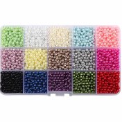 تصویر مروارید پانچی سایز ۸ بسته ۵۰ گرمی 