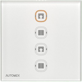 تصویر کلید هوشمند زیگبی پرده برقی اتومکس - خاکستری Curtain Zigbee Smart Switch AUTOMEX