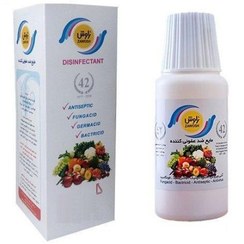تصویر مایع ضد عفونی کننده میوه و سبزیجات زاوش مدل 42 حجم 150 میلی لیتر 