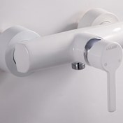 تصویر شیر توالت لازارو مدل پیکو - سفید / شیرتوالت PICCO TOILET FAUCET LAZARO