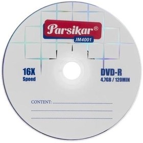 تصویر Dvd پارسیکار با بالاترین گرید نوری 120min درجه یک Aپلاس j4001 