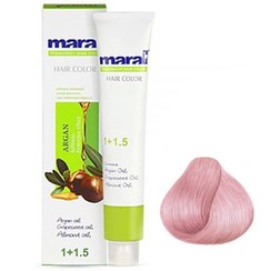 تصویر رنگ موی ترکیبی گیاهی مارال، ۸/۰۶۱ کالباسی، ترکیب رنگ شکلاتی وفندوقی maral