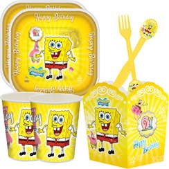 تصویر تم تولد باب اسفنجی 