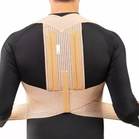 تصویر قوز بند طبی سما طب کد 4035 با کش تنفسی و پد شانه ای 