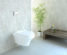 تصویر توالت فرنگی دیواری هلیا گلسار فارس توالت فرنگی دیواری هلیا گلسار فارس