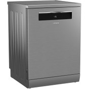 تصویر ماشین ظرفشویی ایستاده هیتاچی HDF-F158CVW (اینورتر) سفید Hitachi Free Standing Dishwasher HDF-F158CVW (INVERTER)