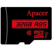 تصویر کارت حافظه microSDHC اپیسر مدل AP32G کلاس 10 استاندارد UHS-I U1 سرعت 85MBps ظرفیت 32 گیگابایت ا Apacer AP32G UHS-I U1 Class 10 85MBps microSDHC - 32GB Apacer AP32G UHS-I U1 Class 10 85MBps microSDHC - 32GB