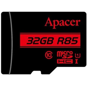تصویر کارت حافظه microSDHC اپیسر مدل AP32G کلاس 10 استاندارد UHS-I U1 سرعت 85MBps ظرفیت 32 گیگابایت ا Apacer AP32G UHS-I U1 Class 10 85MBps microSDHC - 32GB Apacer AP32G UHS-I U1 Class 10 85MBps microSDHC - 32GB