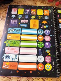 تصویر دفتر ۱۰۰برگ جلدسخت 