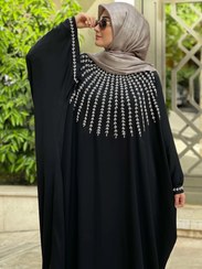 تصویر عبا جانان سایز آزاد رنگ سیاه 