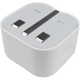 تصویر شارژر دیواری اپل 20 وات USB-C سه پین مدل A++ - A2344 B/A - سفید - سفارش ایرلند Apple wall charger 20 W USB-C three pin model A++ - A2344 B/A - White - Order from Ireland