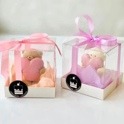 تصویر پک 10عددی جعبه ویترینی طلقی 