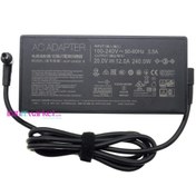 تصویر شارژر اورجینال لپ تاپ ایسوس Asus 20V 12A – سری 3.7 * 6.0 Asus 20V 12A Original Adapter