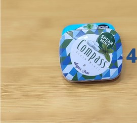 تصویر قرص خوشبوکننده دهان بدون شکر برند کمپاس - چهار compass