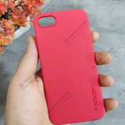 تصویر قاب گوشی iPhone 7 طرح Spigen ژله ای قرمز 