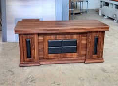 تصویر میز مدیریت کاتالان ابعاد ۷۰×۱۸۰ با ال هم سطح و متحرک 