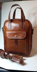تصویر کیف دانشجویی - چرم ب 