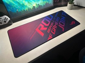 تصویر دسک پد گیمینگ ROG سایز 40*90 