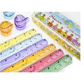 تصویر خط کش 30 سانتی متری تابل 