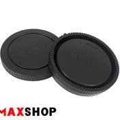 تصویر درپوش پشت لنز و بدنه سونی Sony Body and Rear Lens Cap