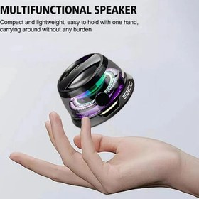 تصویر مینی اسپیکر مگنتی مدل G200 G200 model magnetic mini speaker