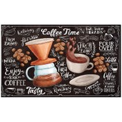 تصویر مت بار آشپزخانه و کافه مدل کافی تایم گرافیکی MH1018 